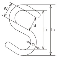 66x8.0mmSフック(ステンレス製)_選択画像03