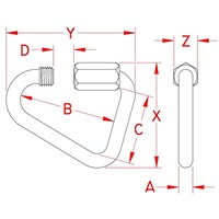 85.8x123.1x14.2mmクイックリング(SUS製_選択画像04
