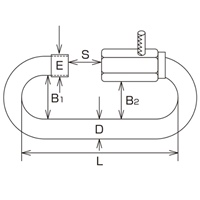 10.0x76mmピン止めリングキャッチ(SUS)_選択画像04