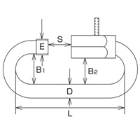 4.0x34mmねじ止めリングキャッチ(SUS)_選択画像04