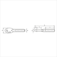 M6x40mm止め金具(左･雌ねじ/ステンレス製)_選択画像04