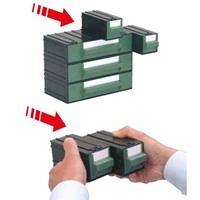 225x133x169mm/1列3段連結収納(引出し)_選択画像04