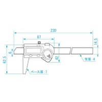 150mmデプスゲージ(デジタル/片側ベース)_選択画像04