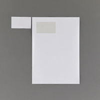 A4判/2面プリンターラベル/再剥離対応100枚