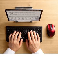 [単3x1本]マウス(無線Bluetooth/BlueLED/赤_選択画像02