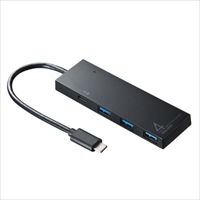 [3ポート+USBPD]USB3.0ハブ(Type-C)