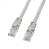 20mLANケーブル(CAT6/クロス結線/グレー)