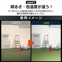 AC100V/60W作業灯/LED(屋内外兼用･コード5m_選択画像03