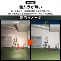 AC100V/60W作業灯/LED(屋内外兼用･コード5m_選択画像04