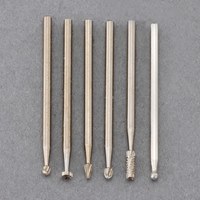6本組ダイヤモンドビット&精密ヤスリ2.35軸