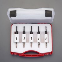 5本組バイメタルホールソーセット(六角軸)