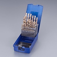 1.0-13.0mm/25本組ストレートドリル(Co-HSS