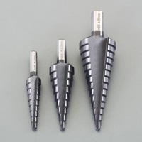 3本組ステップドリル(HSS･TiALN)