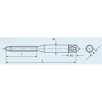 No5x40ハンドタップ(中/UNC/HSS)_選択画像03