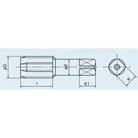 1/4in x19スパイラルパイプタップ(PF/SKH)_選択画像03