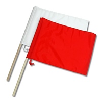 340x450mm手旗(赤白/2本組)_選択画像02