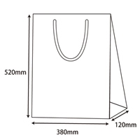 380x120x520mm紙袋(フィルム加工/紫紺/10枚_選択画像03