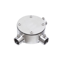 E31[SUS製]ねじ無し丸形露出ボックス(3方出_選択画像02