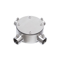 E31[SUS製]ねじ無し丸形露出ボックス(4方出_選択画像02