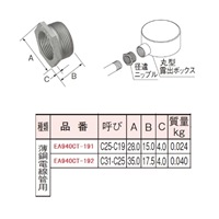 C25･C19電線管径違ニップル(薄鋼用)_選択画像03