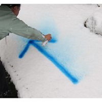 季節品)300ml蛍光マーキングスプレー(雪/赤_選択画像02