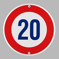 φ600mm構内標識[20K]