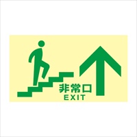 130x230[高輝度蓄光]避難口標識 EA983AH-53_選択画像02