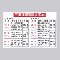 600x900mm玉掛確認喚呼法基本