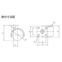 40mmキャスター(自在金具付･ブレーキ無)_選択画像04
