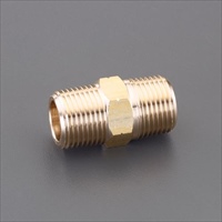 R1/8 inxR1/8 in六角ニップル(真鍮製)