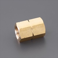 Rc1/4 in中間ソケット(真鍮製)