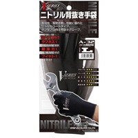 Ｍ/220mm手袋(ニトリルゴムコーティング/黒_選択画像02
