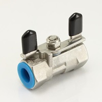 G1/4 inxRc1/4 inボールバルブ(SUS製/蝶ハ_選択画像02