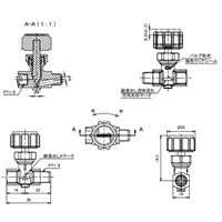 R1/8 inxRc1/8 inニードルバルブ_選択画像04