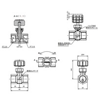 Rc3/8 inxRc3/8 inニードルバルブ_選択画像04