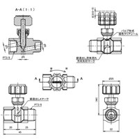 R3/8 inxRc3/8 inニードルバルブ_選択画像04