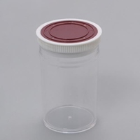 φ68.5x124.5mm/300mlポリ容器(押込フタ式)