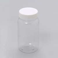 φ61x117.8mm/250ml広口ポリ容器クリア10個