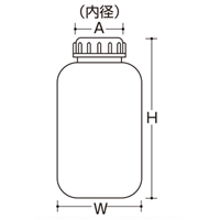 φ305x450mm/20L遮光型広口ポリ容器(取手付_選択画像04