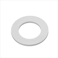 φ10.2x17mm/1mm厚平ワッシャー(白/10枚)