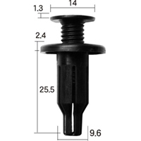 プッシュリベットクリップ91502-SP0-003x10_選択画像03