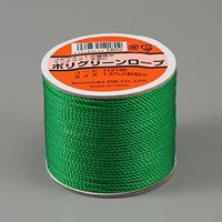 1.5mmx40mポリエチレンロープ(三つ打ち/緑