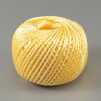 3.0mmx100mPPロープ(溶着なし/黄)