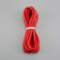 7.0mmx5m丸ゴムロープ(赤)