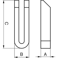 M8x80mmテーパーフォーククランプ_選択画像02