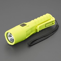 単3x3本フラッシュライト/LED(防爆構造/黄)