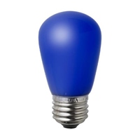 AC100V/1.4W/E26LEDサイン電球(青)