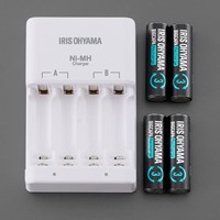 [単3]充電器セット(ニッケル水素単3x4本付)