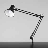 AC100V/7.2W(E26照明灯/LED(クランプ式/黒