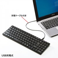 345x115x19無線キーボード(薄型/テンキー付_選択画像03